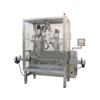 Harga yang pantas Mesin Pengemas Otomatis Bumbu Kopi Tepung Cabai Deterjen Susu Bubuk Filler on line