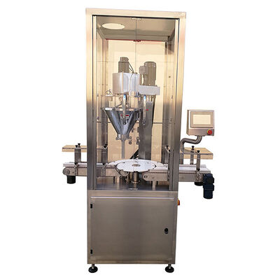 Harga yang pantas Mesin Pengemas Pengisian Tepung Bubuk 2000BPH Industrial Auger Filler on line