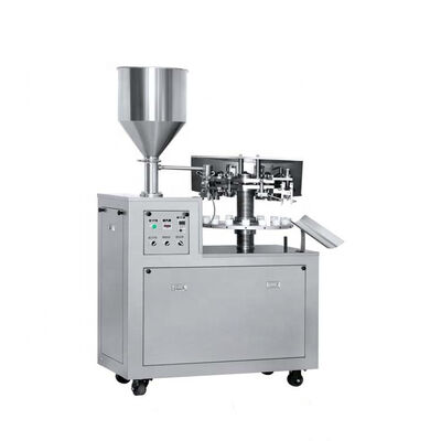 Harga yang pantas Aluminium Plastic Soft Tube Filling Sealing Machine 2kw Untuk Pasta Gigi on line
