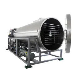 Harga yang pantas 65Kw Industri Vacuum Freeze Dryer Strawberry Buah Dan Sayur 3Phase on line
