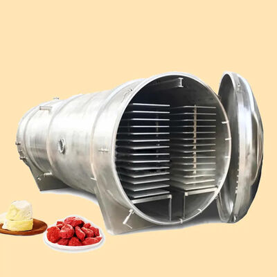Harga yang pantas Ce Industrial Lyophilizer Freeze Dryer 60Hz Untuk Mesin Sayur 600 * 750 * 750 on line