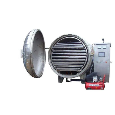 Harga yang pantas 150kg / Batch Vacuum Freeze Dryer Lyophilizer Machine 40Kw Untuk Makanan Industri on line