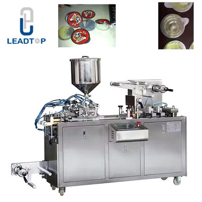 Harga yang pantas 25mm Blister Packing Machine dengan PLC dan Rotary Worktable on line