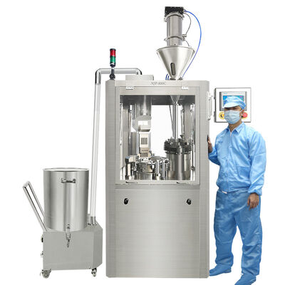 Harga yang pantas 3 Bores Mesin Pengisi Kapsul Pengisi Kapsul Otomatis on line