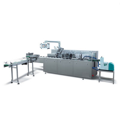 Harga yang pantas 30 Karton / Min Kertas Tissue Automatic Cartoning Machine Kontrol PLC on line