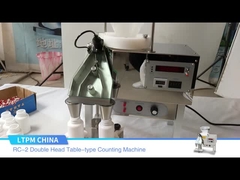 Penghitung tablet farmasi kecil semi otomatis