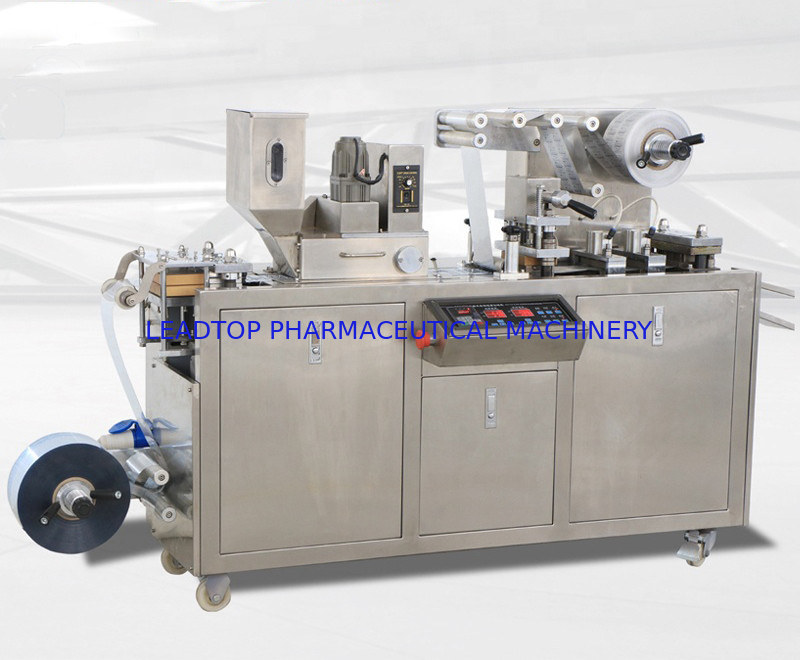 Tablet Pill Capsule Blister Packing Machine Permen Karet Cair Cokelat
