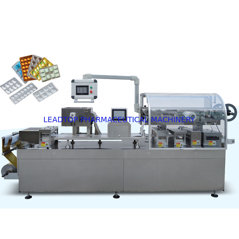 Tablet Pill Capsule Blister Packing Machine Permen Karet Cair Cokelat
