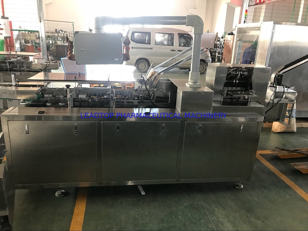 Zh Series Otomatis Blister Carton Cartoning Machine Round Bottle Small Box Pharmaceutical