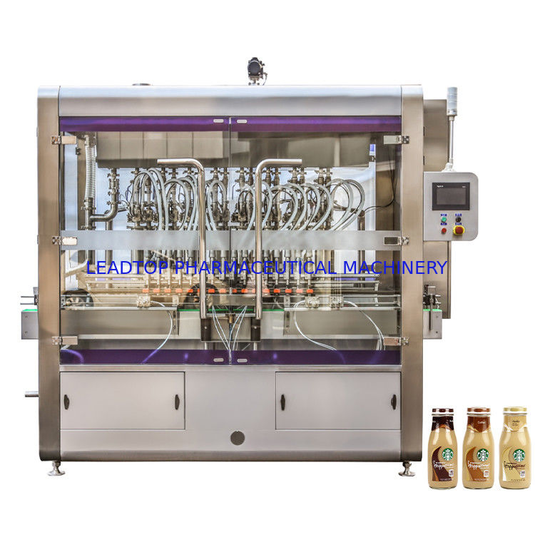 Tekanan Mesin Pengisian Cairan Rotary 650 Kg Berat 0,6MPa Operasi Udara Untuk 50-5000ml Range