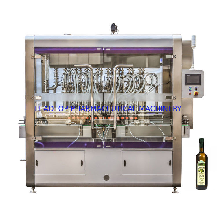 16-Nozzle Rotary Filler Botol Cairan Dengan Kapasitas 50-5000ml CE/GMP/SGS/BV Sertifikasi
