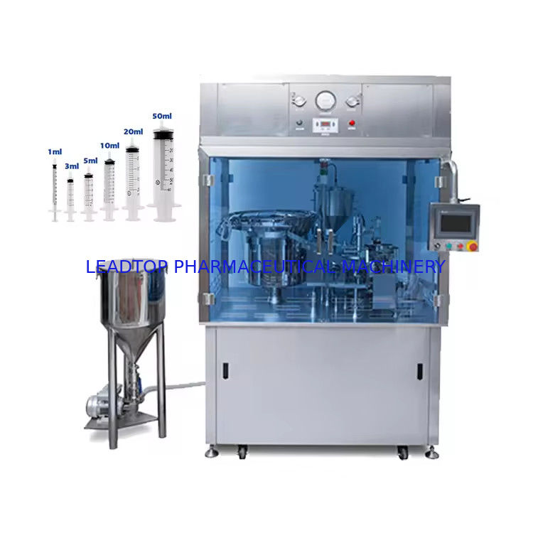 Precision Liquid And Paste Tube Filling Machine Servo Control Range Pengisian 0,5-80mL