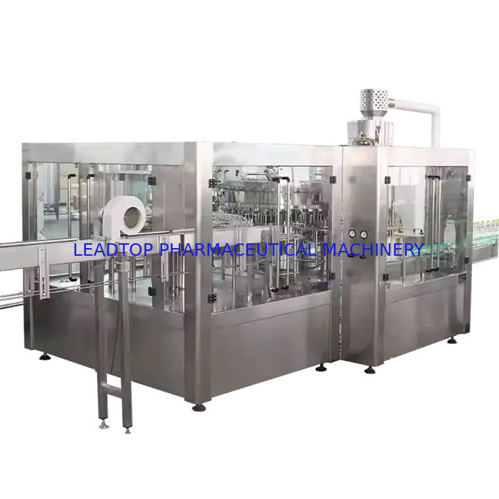 Mesin Pengisian Botol Cairan Rotary Dengan 8-14 Nozzles Untuk Kontainer 0,2-2,5L