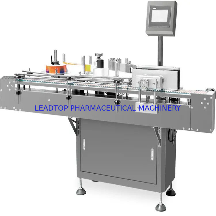 Mesin Label Otomatis Botol Bulat Dengan Label Diameter Koil 75mm Dan Pasokan Listrik AC220V 0.5Kw 60HZ