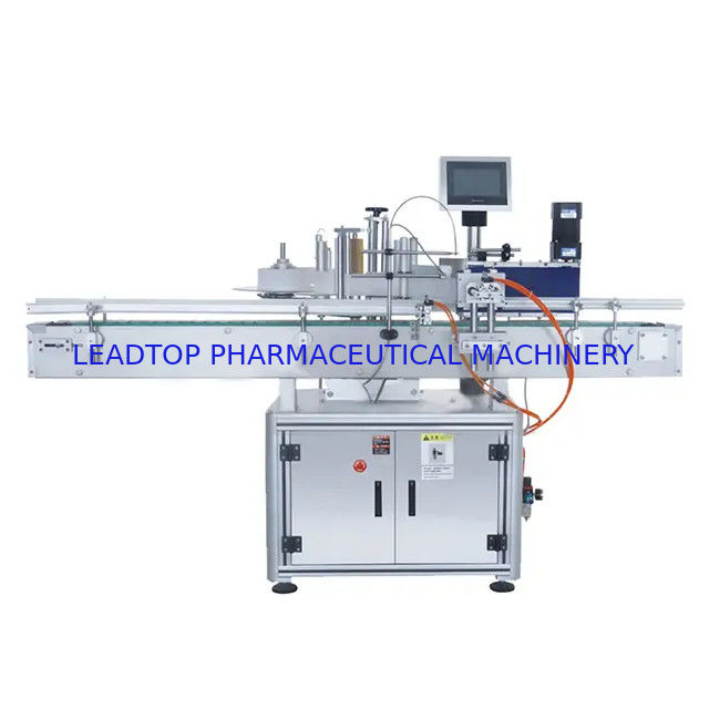 200kg Kapasitas Botol Bulat Mesin Pelabelan Otomatis Dengan Motor Stepping Driver Motor