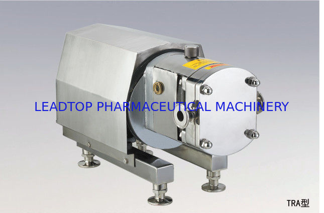Heavy Duty Industrial Cam Rotor Pump Resistant Abrasion Rustless Steel Construction Dry Run Capacity Untuk Transfer Limbah Minyak Limbah