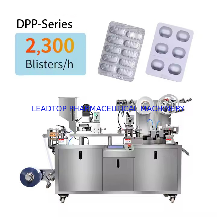 Mesin Pengemas Blister 0.5-5ml dengan Tingkat Kebisingan 75dBA dan Tekanan Udara 0.6MPa