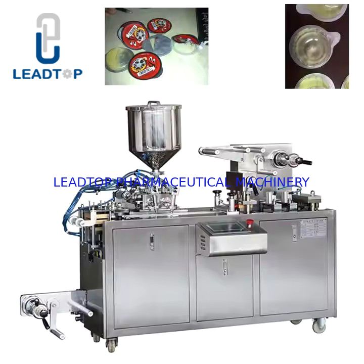 25mm Blister Packing Machine dengan PLC dan Rotary Worktable