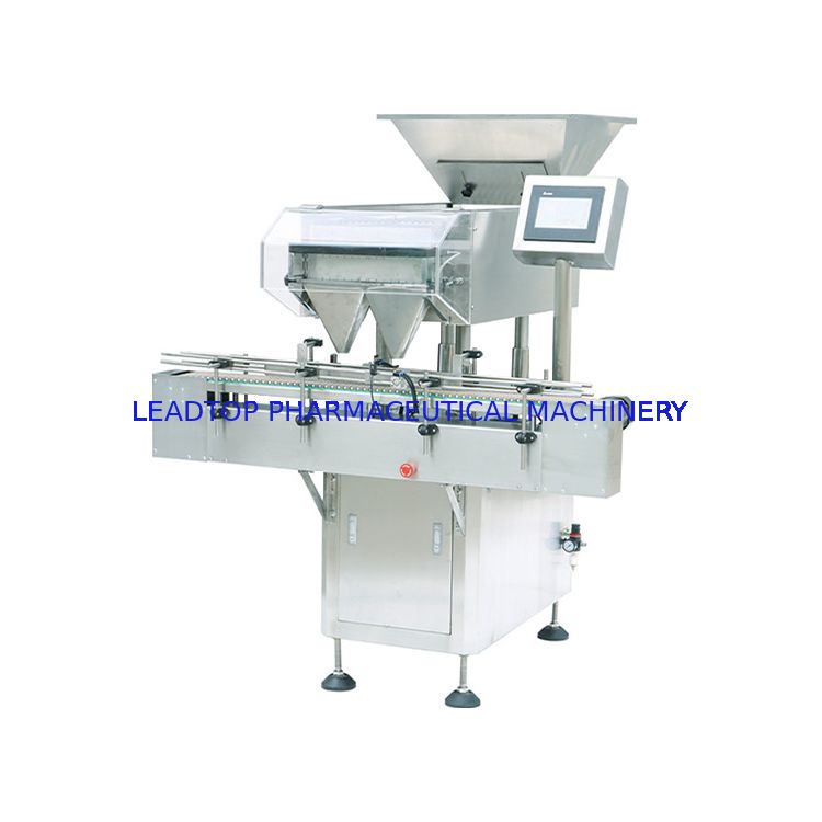 15 Mesin Penghitung Kapasitas Tablet untuk Pil 5-25mm dalam Botol Plastik Berukuran Kuadrat