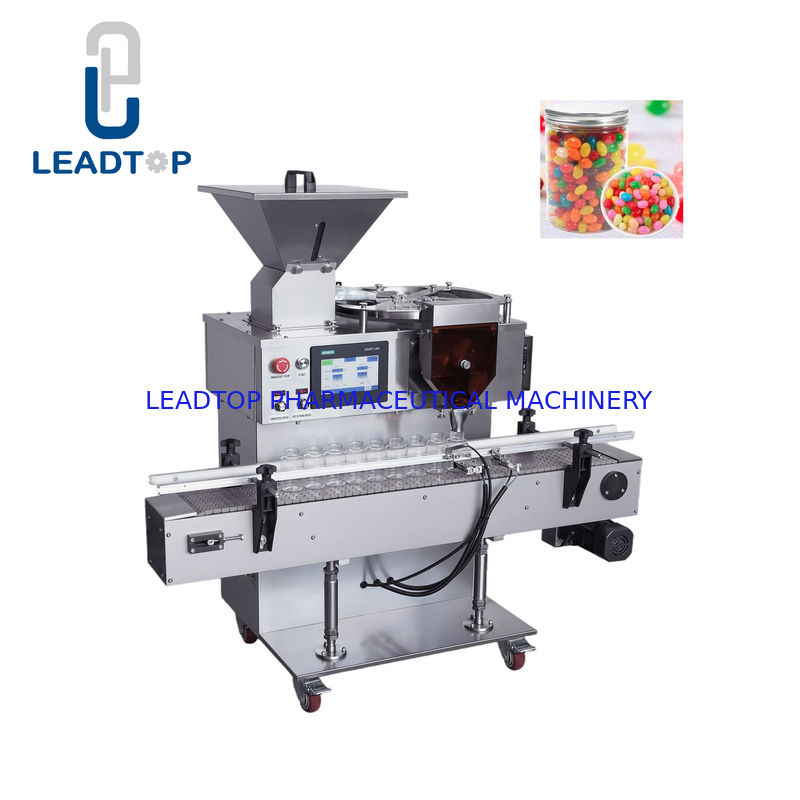 2-9999 Pcs/botol Rentang Pengisian Mesin Penghitung Tablet Kapsul Otomatis Hingga 15 Kapasitas untuk Industri Farmasi