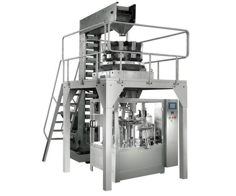 Harga yang pantas Mesin Pengemasan Otomatis Penuh Cair Rotary untuk Microwave Popcorn on line