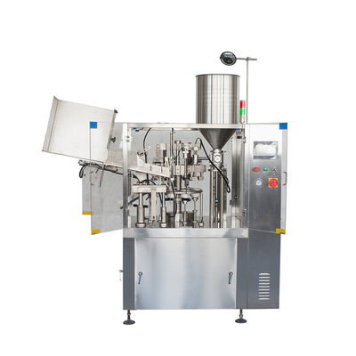 Harga yang pantas Plastik Aluminium Automatic Tube Filling Sealing Machine 6000BPH Laminated Tube on line