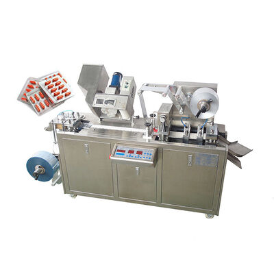 Harga yang pantas Aluminium Blister Packing Machine Kecepatan Tinggi Servo Motor Tabalet Dan Kapsul on line