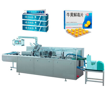 Harga yang pantas Kotak Rokok Otomatis Vertikal Cartoning Sealing Machine Sachet Packing Cartoner on line