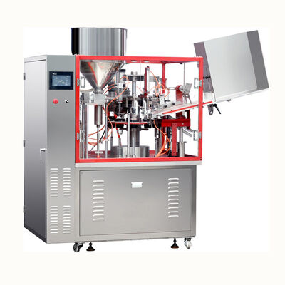 Harga yang pantas Tabung Krim Kosmetik Mengisi Mesin Penyegel Pasta Gigi Otomatis Salep 35pcs/Min on line