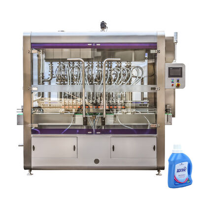 Harga yang pantas Mesin pengisian cairan berputar dengan kapasitas akurasi <1% 50-5000ml Sertifikat CE/GMP/SGS on line