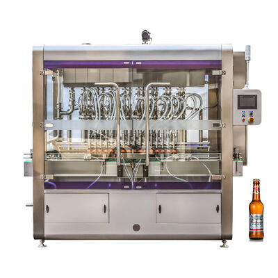 Harga yang pantas 6 Kw Konsumsi Daya Mesin Pengisian Cairan Rotary dengan 16 Nozzles on line