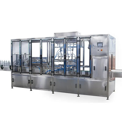 Harga yang pantas 220/380V Mesin pengisian botol air putar Otomatis on line