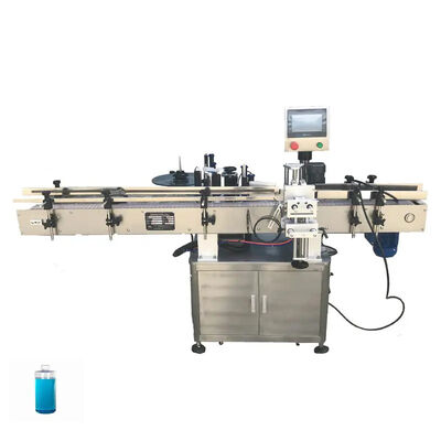 Harga yang pantas Mesin pelabelan otomatis pengemudi motor langkah 10-250 PCS/menit Kecepatan berlari 350mm Diameter label maksimum on line