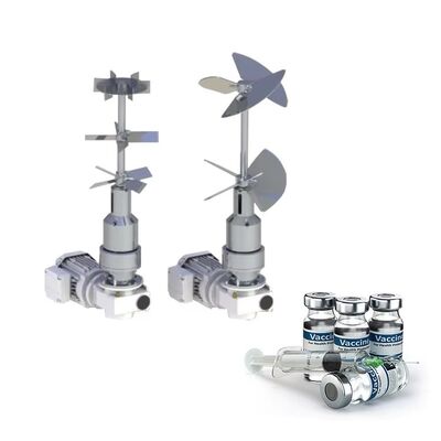 Harga yang pantas High Torque Magnetic Stirrer Untuk Media Ledakan ATEX Bersertifikat Dengan Hastelloy Blades Dan CIP-Siap Desain Saniter on line