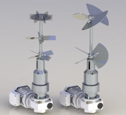 Harga yang pantas Sanitasi Bagian Bawah Magnetic Stirrer Makanan/Pharmaceutical/Kimia 316L Rustless FDA GMP Contactless Sealing Low-maintenance on line