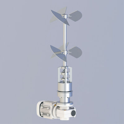 Harga yang pantas 316L SS Sanitasi Bagian Bawah Magnetic Stirrer Makanan Biofarma FDA GMP Zero-Wear Sealing Low-Maintenance on line