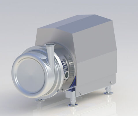 Harga yang pantas 220V Sanitasi Self-Priming Pump Bubble-Tolerant Design Zero Dead Legs dan Kemampuan Emulsifikasi untuk Media Kental on line