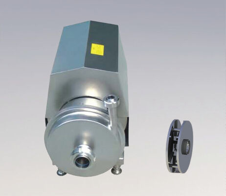 Harga yang pantas Baja tahan karat 316L sanitary flat Vane Pump CIP SIP Compatible Low Shear Design untuk industri farmasi makanan dan minuman on line