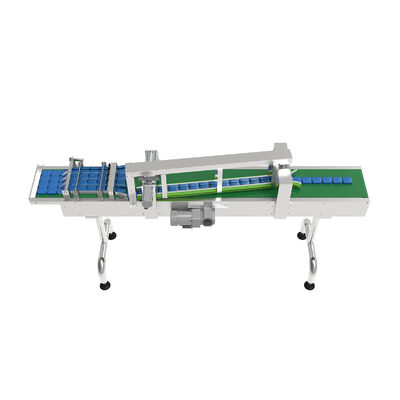 Harga yang pantas Multi Lane Conveyor Dengan Servo-driven Dynamic Distribution Dan Programmable Counting Untuk High Speed Packaging Lines on line