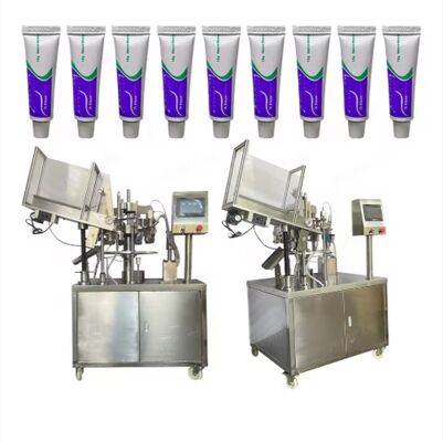 Harga yang pantas Factory Custom Cream Glue Automatic Metal Aluminum Soft Tube Filling Sealing Tube Filling Machine on line