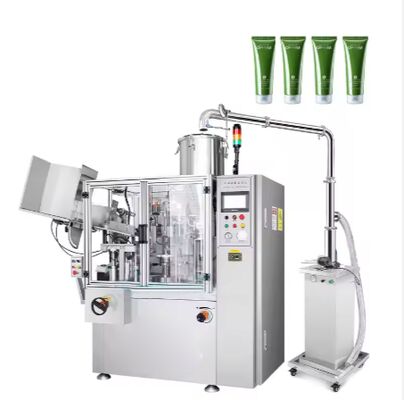Harga yang pantas Fully Automatic Aluminum Tube Filling and Sealing for MS Sealant High Speed Tube Filling Machine on line