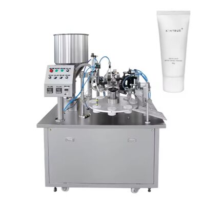 Harga yang pantas Competitive Price Plastic Tube Filling Closing Hot Air Sealing Packaging Equipment Tube Filling Machine on line