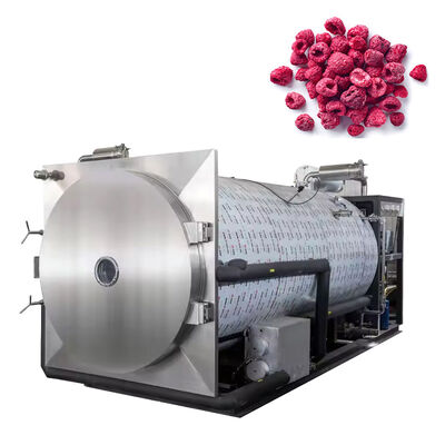 Harga yang pantas Mesin Pengering Beku Vakum Stainless Steel yang Didukung ODM OEM untuk Pemrosesan Makanan Mesin Pengering Beku on line
