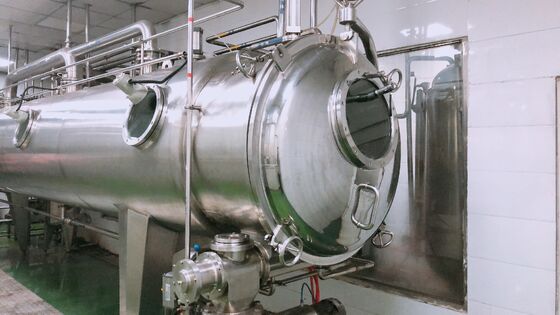 Harga yang pantas Pengering Farmasi Logam, Mesin Pengering Sabuk Konveyor Vakum Untuk Buah on line