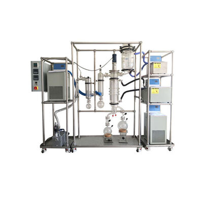 Harga yang pantas CBD Oil Short Path Molecular Distiller Equipment Untuk Ekstraksi Minyak Rami on line