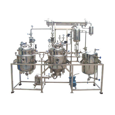Harga yang pantas Ss Herb Extraction Equipment Ganoderma Grape Seed Ginkgo Ginger Extraction Concentration on line
