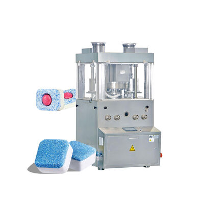 Harga yang pantas Max Pressure 150KN Dish Washer Rotary Press Machine Dengan Pelumasan Sentral on line