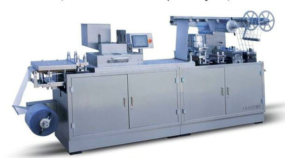 Harga yang pantas PLC Controlled Multifungsi Blister Packing Machine Untuk Kemasan Blister Plastik Aluminium on line