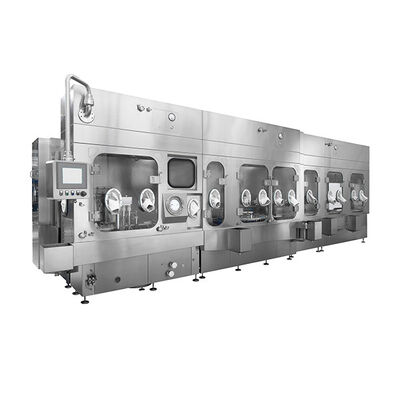 Harga yang pantas 380v Cleanroom Glass Bottle Infusion Isolator Filling Line on line