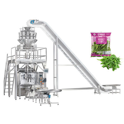 Harga yang pantas Multi Heads 3.0Kw 0.7Mpa Beratnya Kemasan Mesin on line